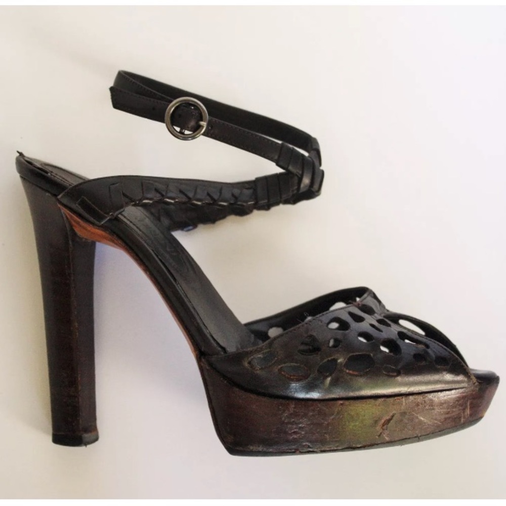 Yves Saint Laurent 2002 Runway Collection Heels - image 2